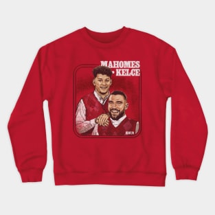 Patrick Mahomes & Travis Kelce Kansas City Step Brothers Crewneck Sweatshirt